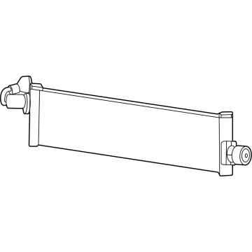 Mopar 68335909AC Auxiliary Radiator, Front