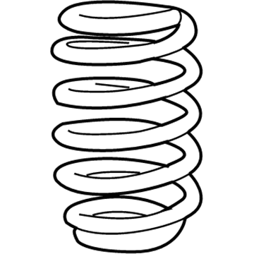Mopar 4895752AB Spring, Front