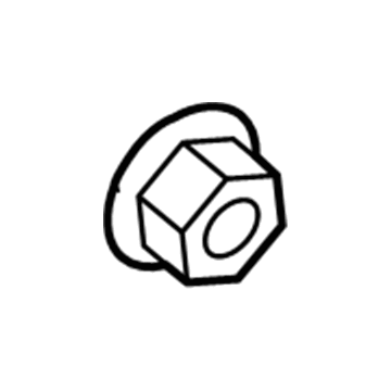 Jeep 6511458AA Trailing Arm Nut
