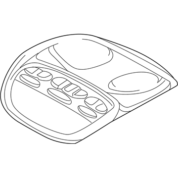 Mopar ZT751D1AA Console Assembly, Upper