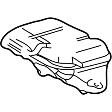 Dodge 5072602AB Reservoir Tank