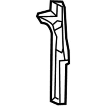 Ram 68167470AC Pillar Reinforcement