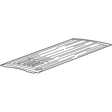 Ram 68134044AA Front Roof Panel