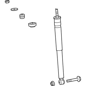 Chrysler 5127493AA Absorber Package - Shock Absorber