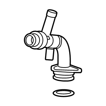 Ram 68504071AE Outlet Tube