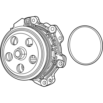 Ram Water Pump - 68548612AC