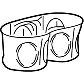 Chrysler 68312236AC Cup Holder