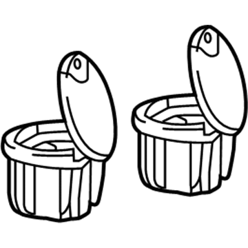 Chrysler 5108052AA Ashtray