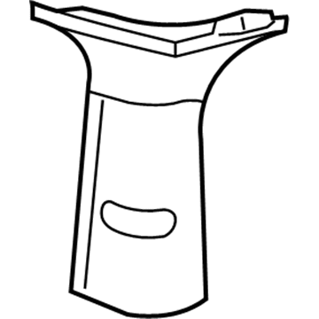 Chrysler 5KA00BDXAD Panel - D Pillar