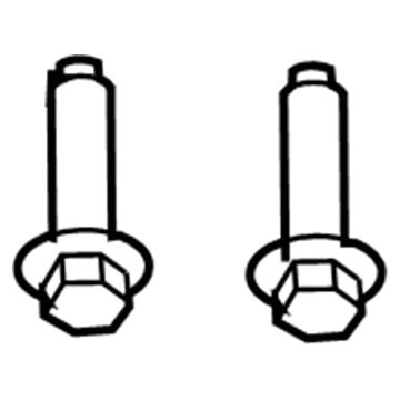Ram 6507654AA Shock Bolt