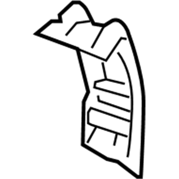 Mopar 68026098AC Seat Belt Guide, Front Passenger Side