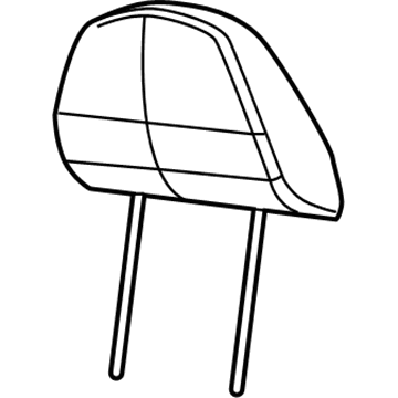 Chrysler 1RX16DW1AB Headrest