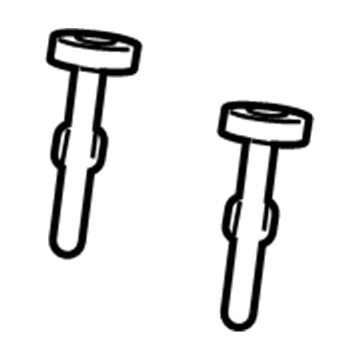 Mopar 1MZ09DX9AC Headrest Sleeve, Black, Front