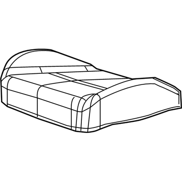 2014 Chrysler 200 Seat Cushion - 68100269AA