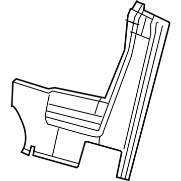 Mopar 68024950AB Seat Back Panel, Front Upper Driver Side