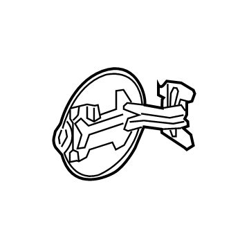 Ram 68171514AA Fuel Door