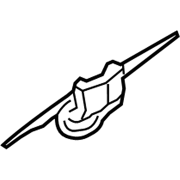 2005 Chrysler PT Cruiser Tailgate Handle - XY48ZDRAA