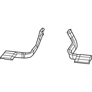 Dodge 5058422AB Rear Duct