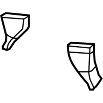 Dodge 5058548AA Floor Duct