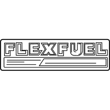 Chrysler 4389988AA Nameplate