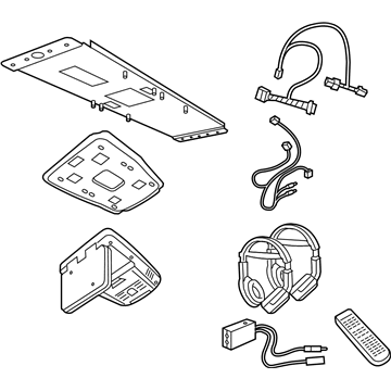 Dodge 82210347AB Entertain System