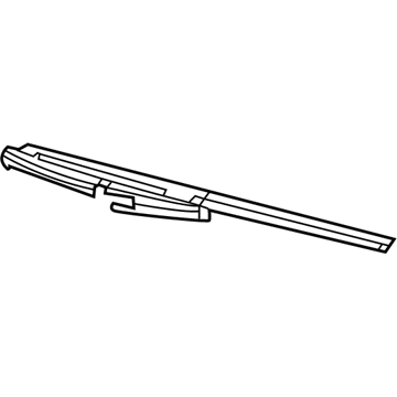 Jeep 68197111AA Wiper Blade