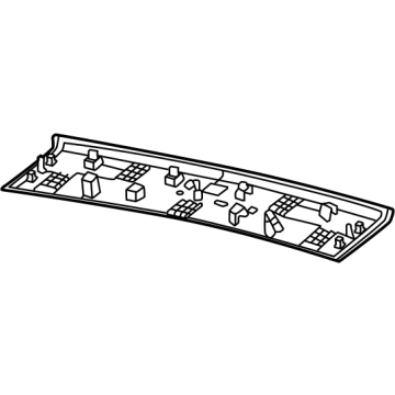 Jeep 6XP42SA5AE Rear Trim
