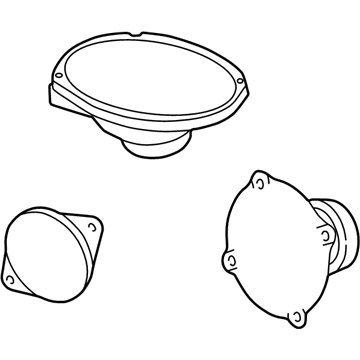 Chrysler Concorde Car Speakers - 4760685AB