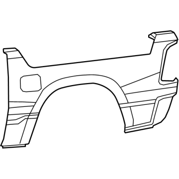 Ram 68650966AA Side Panel