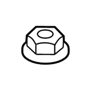 Dodge 6509057AA Lower Control Arm Nut