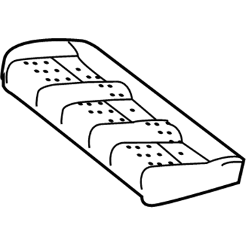 2007 Dodge Sprinter 3500 Seat Cushion - 1HG981A6AA