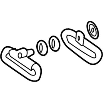 Dodge 68011003AA Seat Belt Guide
