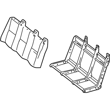 Dodge 1HG941A6AA Seat Back