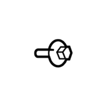 Dodge 6507648AA Striker Screw