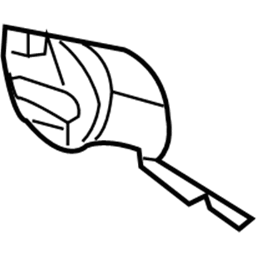 Dodge 5065661AF Latch Cover