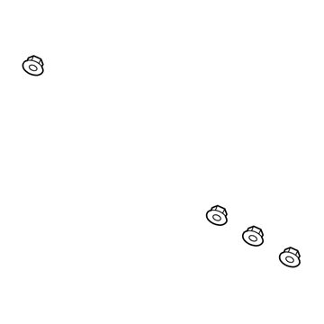 Ram 6104717AA Cushion Nut