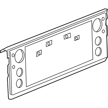 Dodge 82209668AB Tail Gate Cover