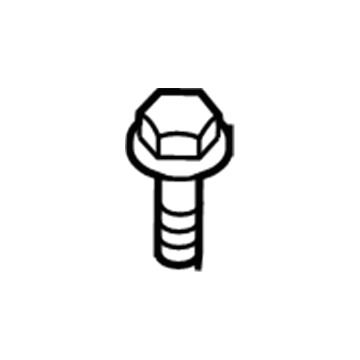 Jeep 6104368AA Upper Tie Bar Screw