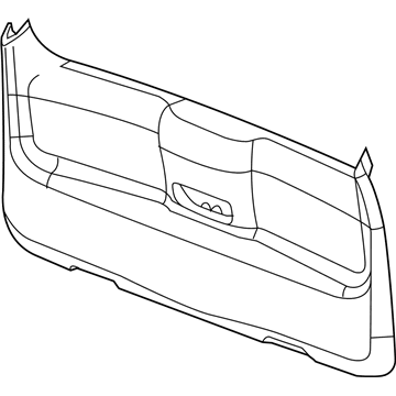 Dodge 1DH27ZJ3AC Lower Trim Panel