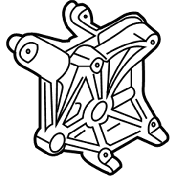 Dodge MR460999 Compressor Assembly Mount Bracket