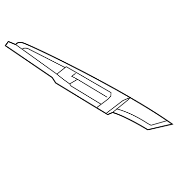 Mopar 68291630AA Rear Seal, Front Passenger Side