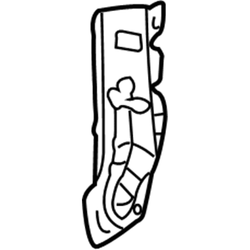 Dodge 55276187AA Outer Pillar