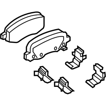 Jeep 68549181AA Brake Pads