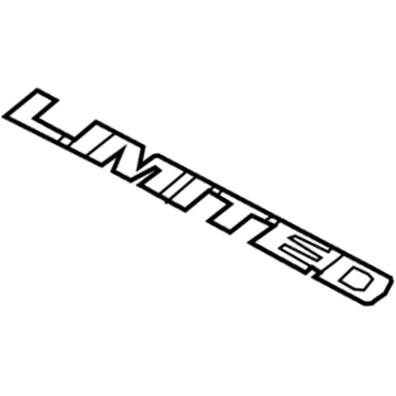 Dodge 68165751AA Nameplate