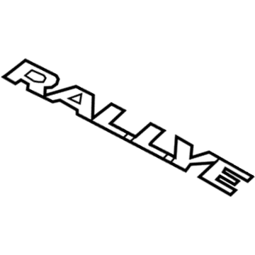 Dodge 68165752AA Nameplate