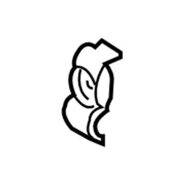 Dodge 68006686AA Cooler Line Clamp