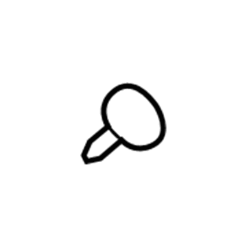 Dodge 4860379AA Wheelhouse Liner Fastener