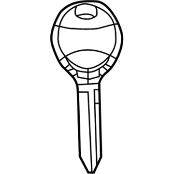 Chrysler 68200221AA Key