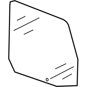 Jeep 55395249AB Door Glass