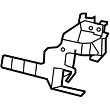 Jeep 68014956AB Latch Support